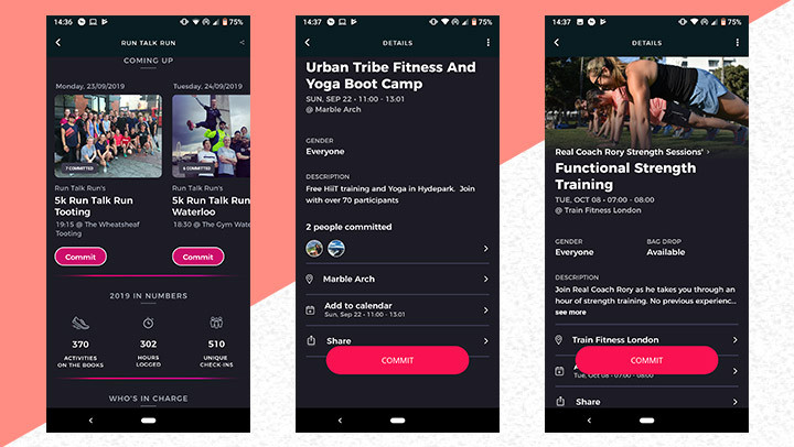 MyCrew — Activity discovery and commit flows