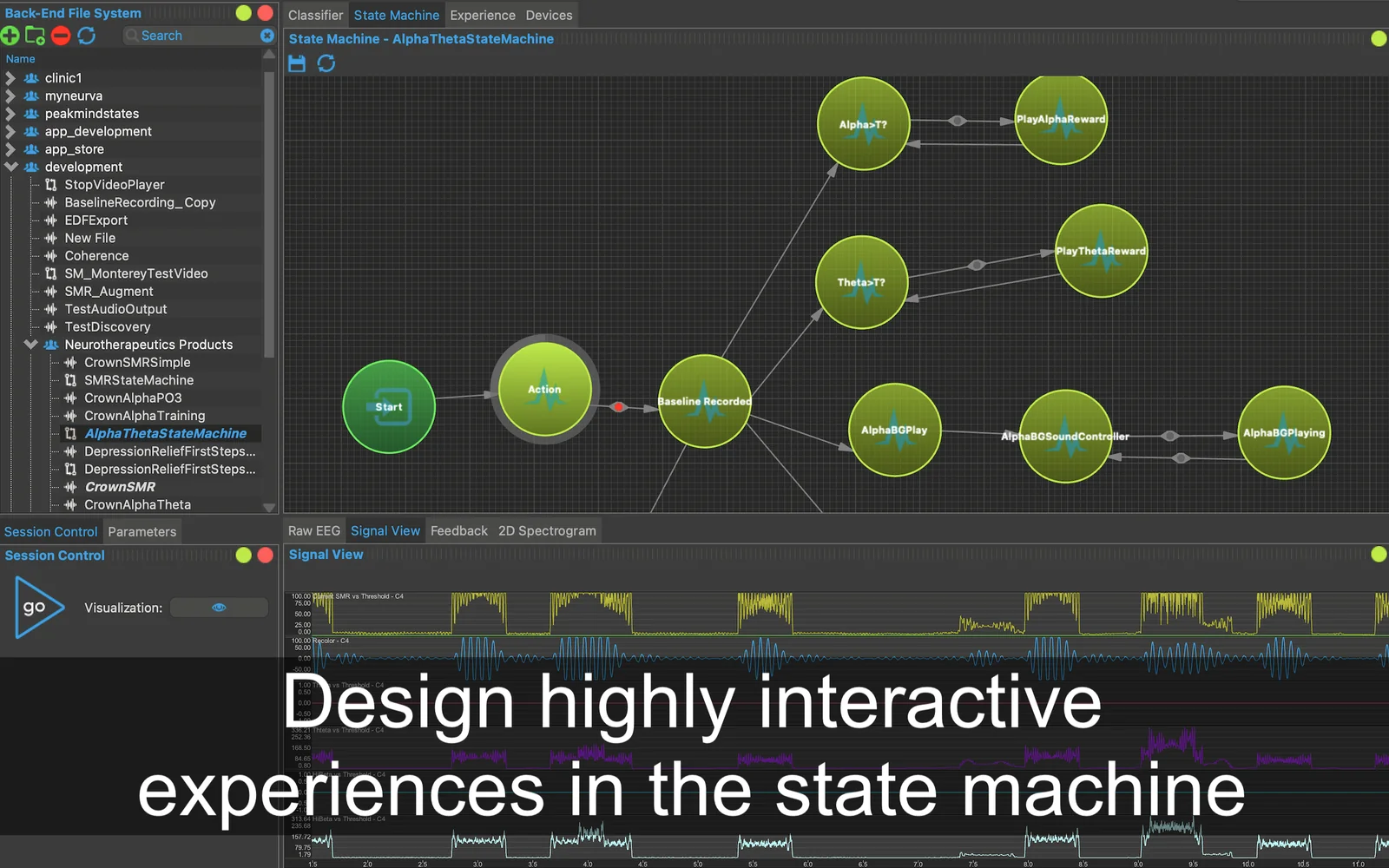 neuromore state machine