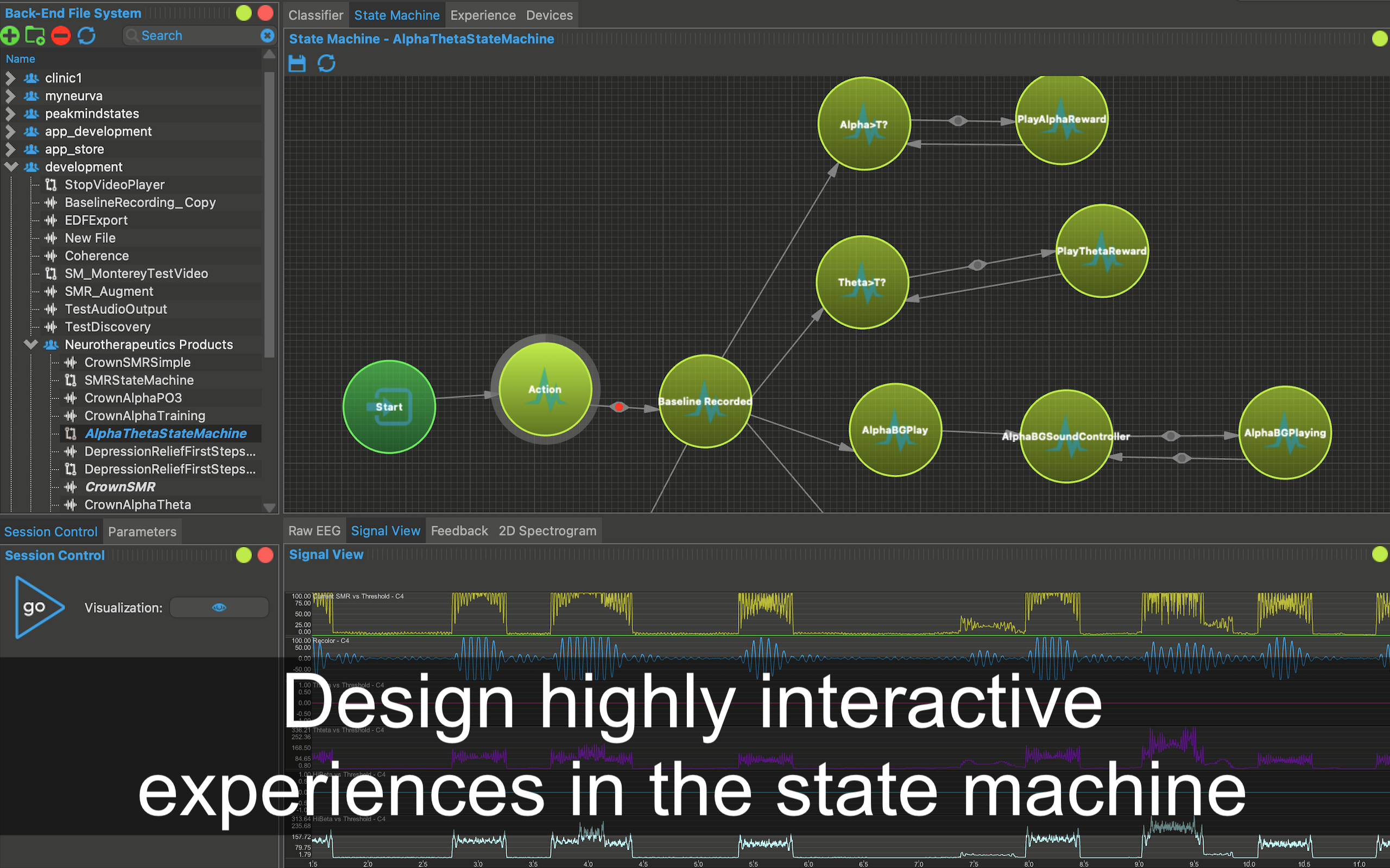 neuromore state machine